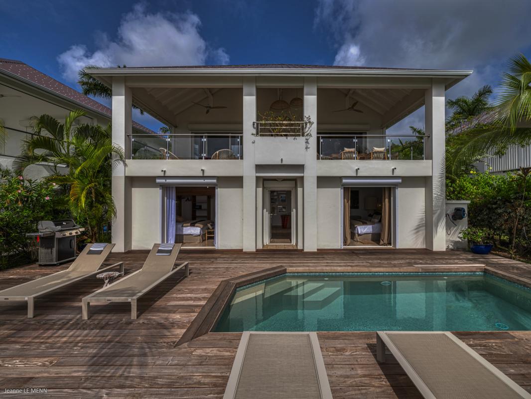 7 Villa à louer piscine vue mer Grand Case Saint Martin_piscine villa
